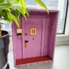 Llavero Porta Llaves de Pared “Friends” – Marco de la Puerta de Mónica (Vintage Morado)