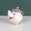 Set de Té “La Bella y la Bestia” – Tetera Mrs. Potts y Taza Chipft