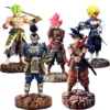 Figura de Resina GK Dragon Ball 34 cm – Goku, Gohan y Vegeta Super Saiyan | Estatua Coleccionable