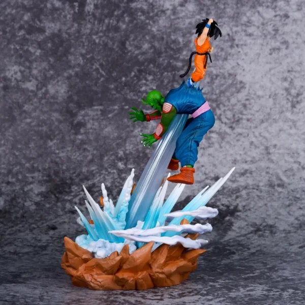 Figura de Acción 21 cm – Goku vs Piccolo (Dragon Ball) | Modelo Coleccionable de PVC