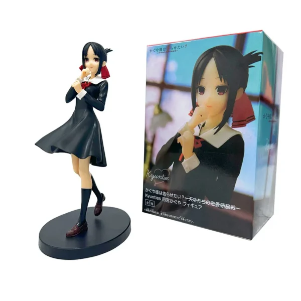 Figura de 18 cm – Fujiwara Chika (Kaguya-sama: Love is War) | Coleccionable Kawaii de PVC