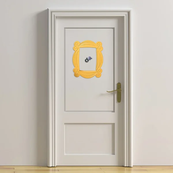 Llavero Porta Llaves de Pared “Friends” – Marco de la Puerta de Mónica (Vintage Morado)