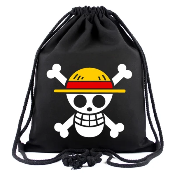 Mochila Escolar Anime “One Piece & Naruto” – Lona