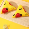 Pack de 4 Calcetas Unisex con Diseño de Pizza 🍕 | Divertidas y Coloridas para Otoño e Invierno