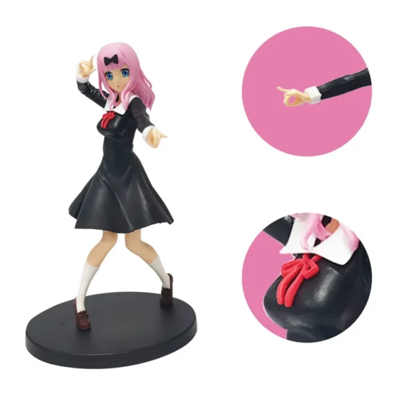 Figura de 18 cm – Fujiwara Chika (Kaguya-sama: Love is War) | Coleccionable Kawaii de PVC