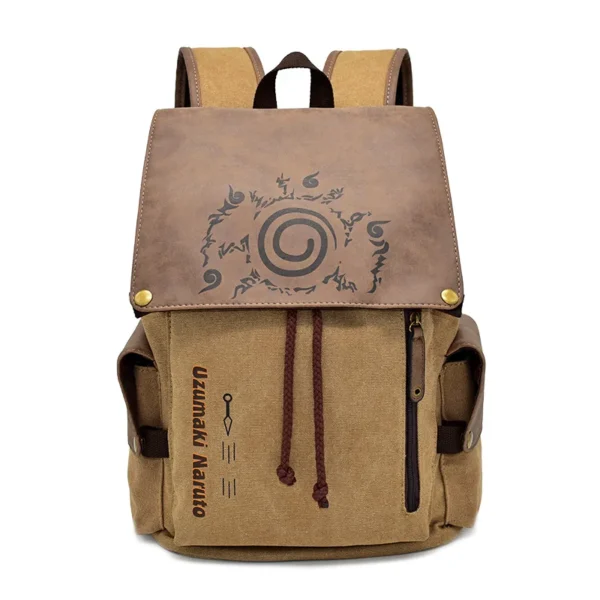 Mochila Escolar Anime “One Piece & Naruto” – Lona