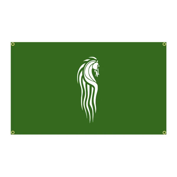 Bandera del Reino de Rohan “Riddermark” 90×150 cm | Banner 3×5 FT
