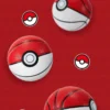 Balón de Baloncesto Pokebola Clásica Blanco y Rojo Talla 7 | 4 Capas, Uso Interior y Exterior