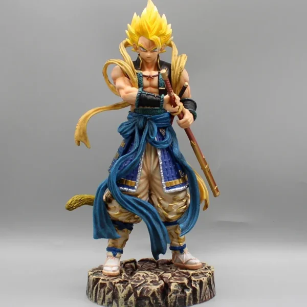 Figura de Resina GK Dragon Ball 34 cm – Goku, Gohan y Vegeta Super Saiyan | Estatua Coleccionable