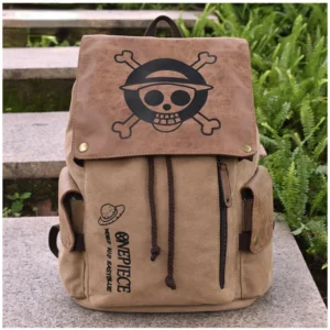 Mochila Escolar Anime “One Piece & Naruto” – Lona