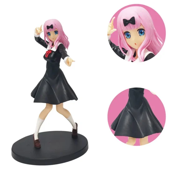 Figura de 18 cm – Fujiwara Chika (Kaguya-sama: Love is War) | Coleccionable Kawaii de PVC