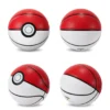 Balón de Baloncesto Pokebola Clásica Blanco y Rojo Talla 7 | 4 Capas, Uso Interior y Exterior