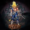 Figura de Resina GK Dragon Ball 34 cm – Goku, Gohan y Vegeta Super Saiyan | Estatua Coleccionable