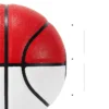 Balón de Baloncesto Pokebola Clásica Blanco y Rojo Talla 7 | 4 Capas, Uso Interior y Exterior