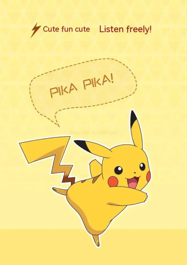 Audífonos Bluetooth Pokémon Pikachu – Edición Especial con Cancelación de Ruido y Micrófono