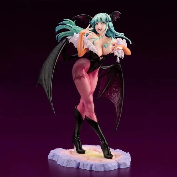 Figura de acción Morrigan Aensland – Darkstalkers Bishoujo (Envío estándar)