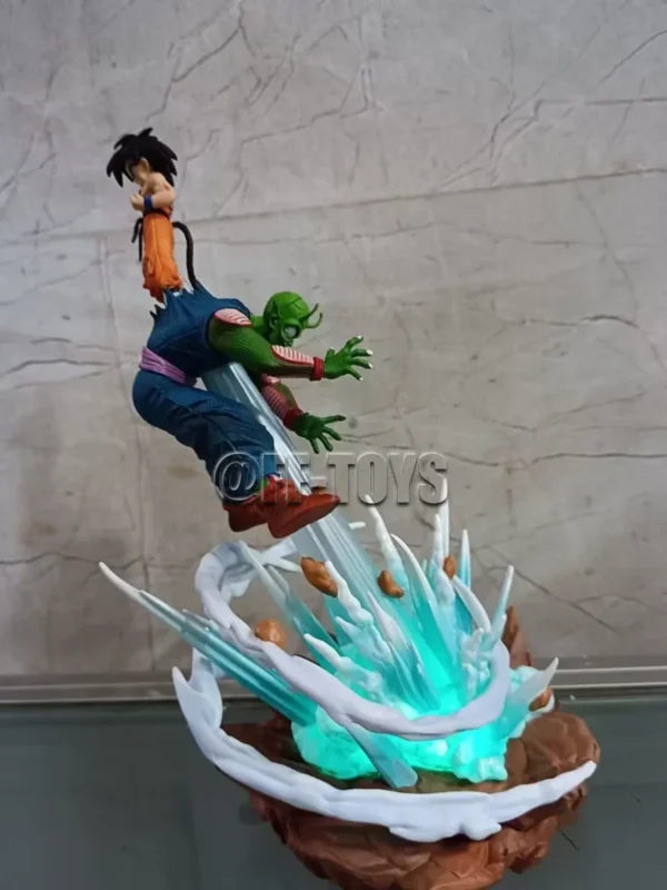 Figura de Acción 21 cm – Goku vs Piccolo (Dragon Ball) | Modelo Coleccionable de PVC