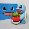 Maceta Decorativa de Squirtle – Figura de Resina 12 cm | Colección Pokémon Anime