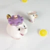 Set de Té “La Bella y la Bestia” – Tetera Mrs. Potts y Taza Chipft