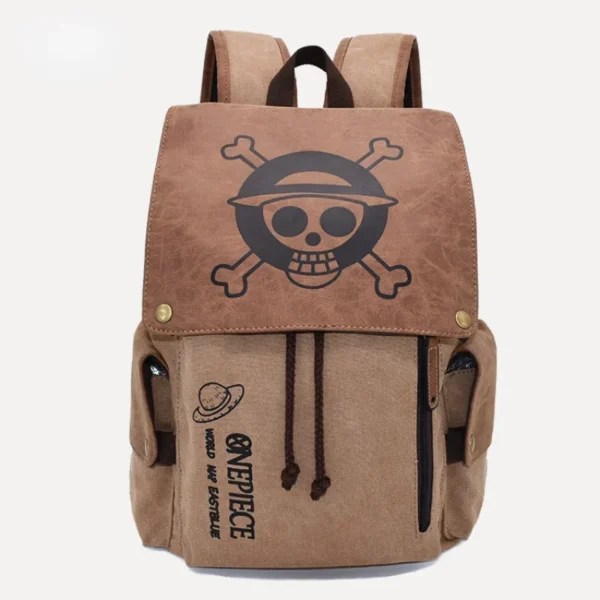 Mochila Escolar Anime “One Piece & Naruto” – Lona