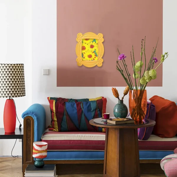 Llavero Porta Llaves de Pared “Friends” – Marco de la Puerta de Mónica (Vintage Morado)