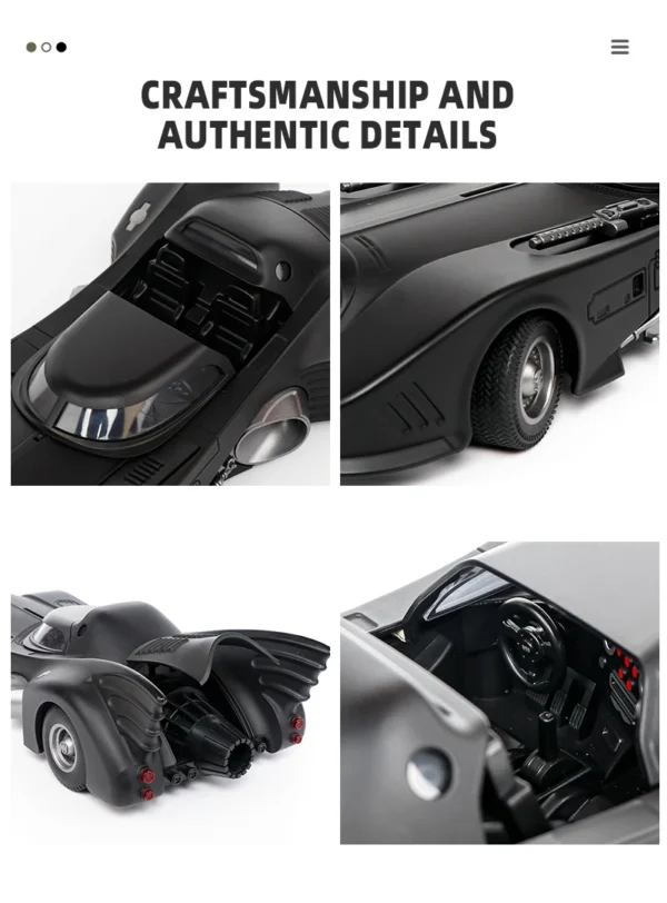 Coche Batmobile 1989 a Escala 1:18