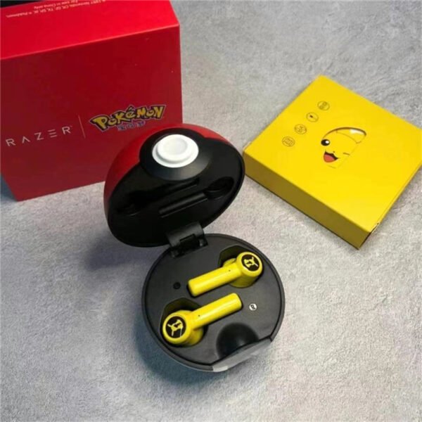 Audífonos Inalámbricos Razer Pikachu Con Bluetooth Y Micrófono