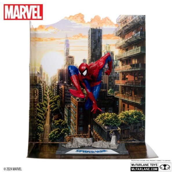 Estatua Diorama Spider-Man 1:10 (23 cm) - Spider-Man #6 (McFarlane)