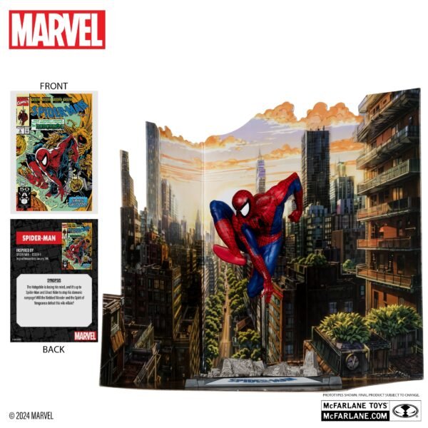 Estatua Diorama Spider-Man 1:10 (23 cm) - Spider-Man #6 (McFarlane)