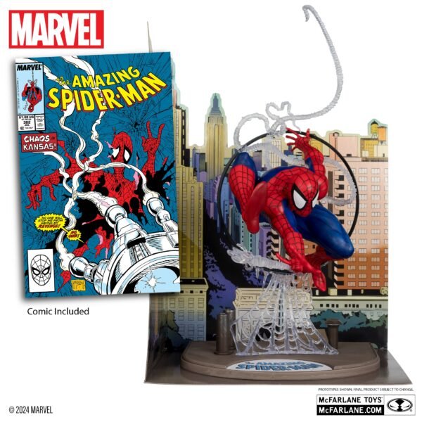 Estatua Diorama Spider-Man Escala 1:6 (30 cm) - McFarlane Original