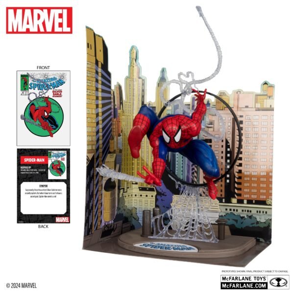 Estatua Diorama Spider-Man Escala 1:6 (30 cm) - McFarlane Original