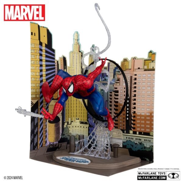Estatua Diorama Spider-Man Escala 1:6 (30 cm) - McFarlane Original