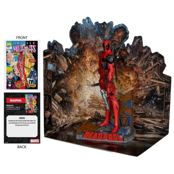 Figura Deadpool 1:10 (17 cm) - The New Mutants #98 (McFarlane Toys)