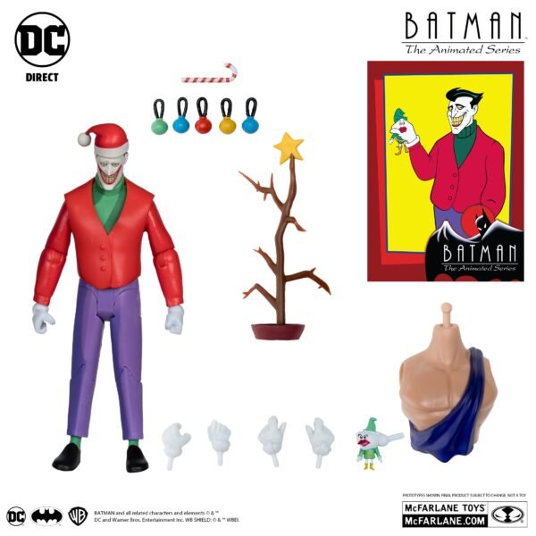 Figura The Joker (Christmas) 16 cm - Batman: The Animated Series (DC Direct)