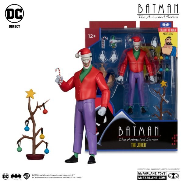 Figura The Joker (Christmas) 16 cm - Batman: The Animated Series (DC Direct)