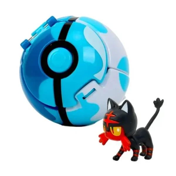 ✨ Pokébola explosiva con Figura Pokémon