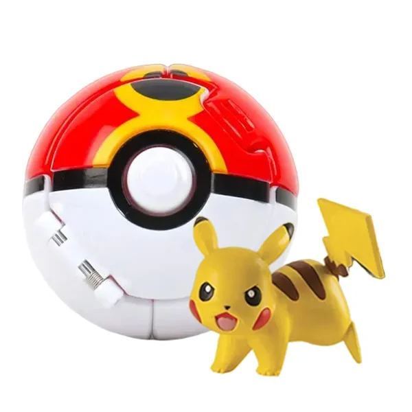 ✨ Pokébola explosiva con Figura Pokémon