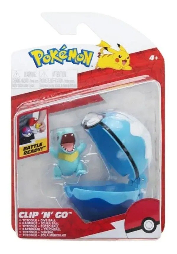 Pokemon Clip N Go: Totodile