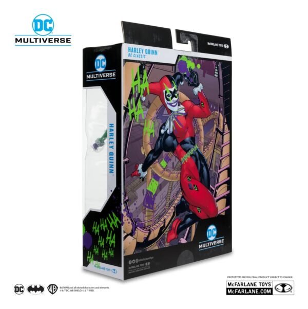 DC Multiverse: Figura de Acción Harley Quinn Clásica (Comic Look) - Gold Label Collection