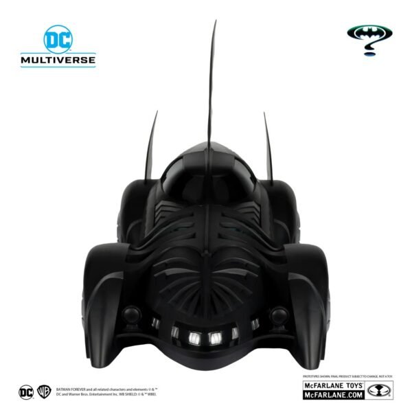 Vehículo Batimóvil Dc Multiverse (Batman Forever) etiqueta dorada McFarlane Toys