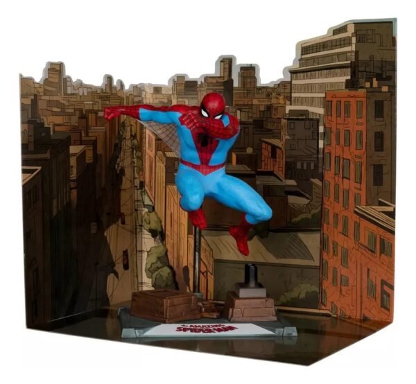 Figura Spider-Man 18 cm - Gold Label Collection (McFarlane Toys) - Inspirado en The Amazing Spider-Man #38