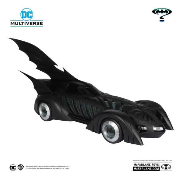 Vehículo Batimóvil Dc Multiverse (Batman Forever) etiqueta dorada McFarlane Toys