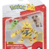 Set de 3 figuras de batalla:Caterpie ,electabuzz Y Rockruff