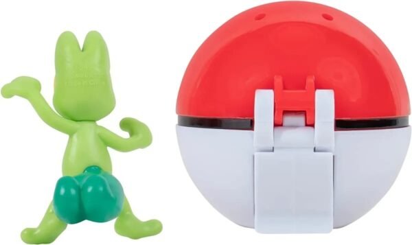 Pokémon Clip 'N' Go: Set de Figura Treecko y Nest Ball (Envío Exprés)