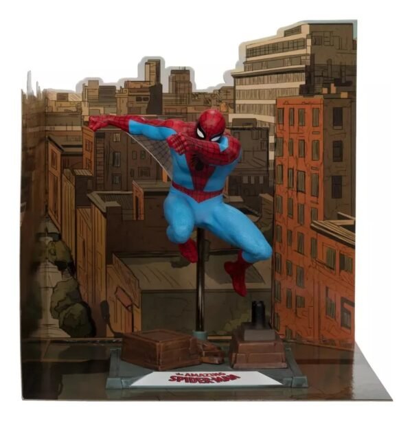 Figura Spider-Man 18 cm - Gold Label Collection (McFarlane Toys) - Inspirado en The Amazing Spider-Man #38