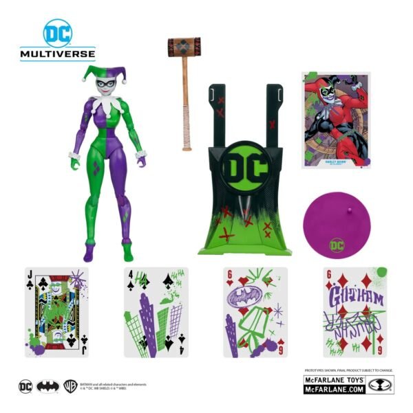 DC Multiverse: Figura de Acción Harley Quinn Clásica (Comic Look) - Gold Label Collection