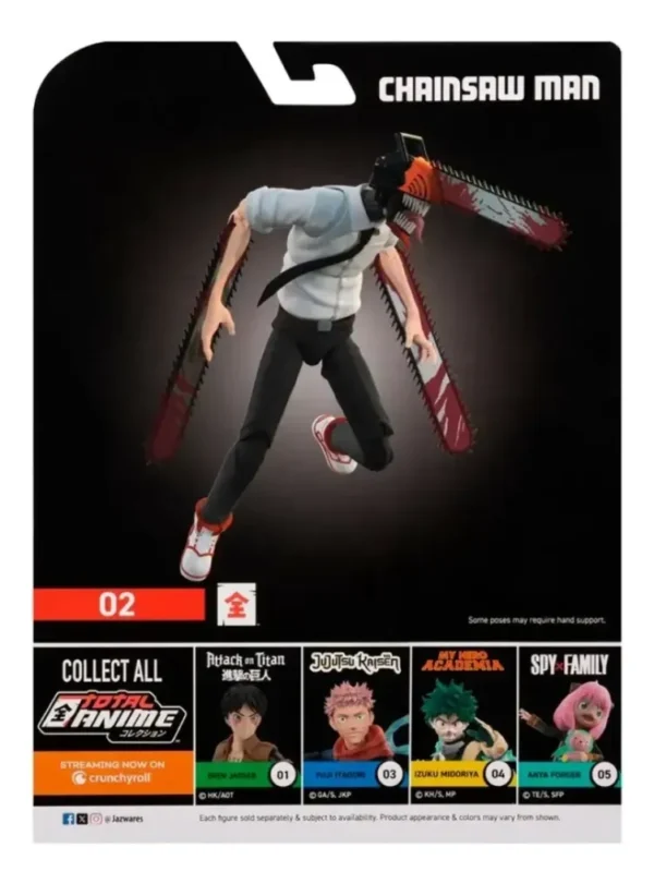 Figura Jazzwares de animé: Chainsaw man
