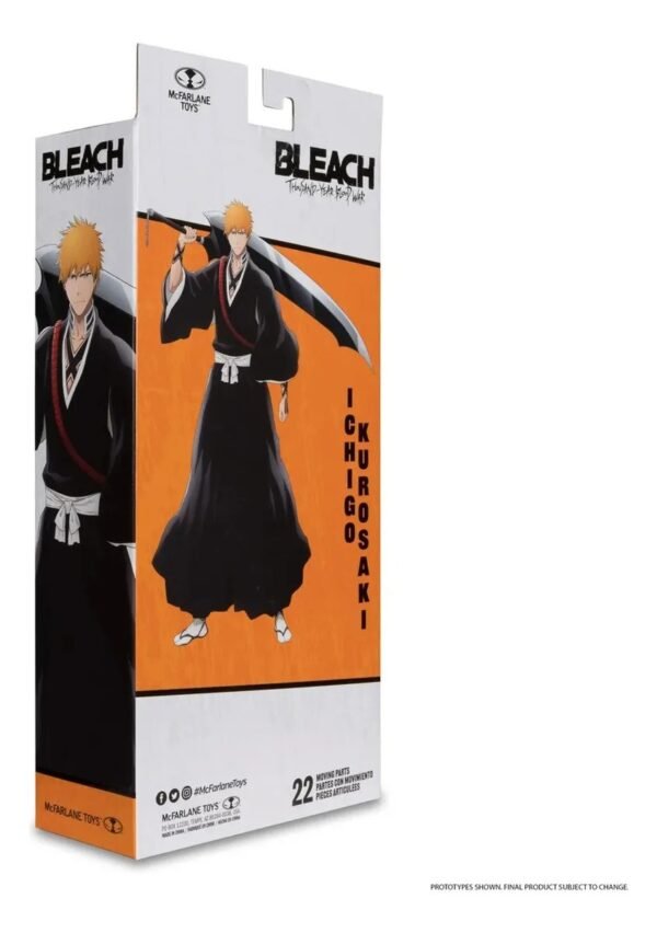 Figura Ichigo Kurosaki 18 cm - Bleach: Thousand-Year Blood War (McFarlane Toys)