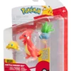 Set Original de Figuras Pokémon Articulados de Batalla: Joltik, Charmeleon y Oddish
