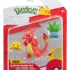 Set Original de Figuras Pokémon Articulados de Batalla: Joltik, Charmeleon y Oddish